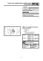 Preview for 214 page of Yamaha 2001 YZ426F/LC Owner'S Service Manual