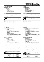 Preview for 331 page of Yamaha 2001 YZ426F/LC Owner'S Service Manual