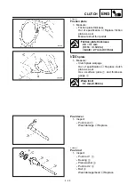 Preview for 332 page of Yamaha 2001 YZ426F/LC Owner'S Service Manual