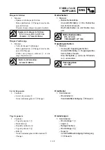 Preview for 333 page of Yamaha 2001 YZ426F/LC Owner'S Service Manual