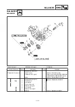 Preview for 354 page of Yamaha 2001 YZ426F/LC Owner'S Service Manual