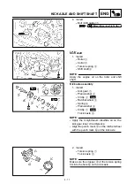 Preview for 378 page of Yamaha 2001 YZ426F/LC Owner'S Service Manual