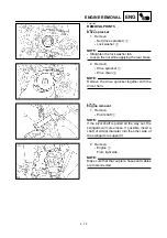 Preview for 394 page of Yamaha 2001 YZ426F/LC Owner'S Service Manual