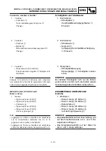 Preview for 423 page of Yamaha 2001 YZ426F/LC Owner'S Service Manual