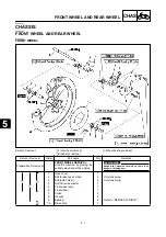 Preview for 428 page of Yamaha 2001 YZ426F/LC Owner'S Service Manual