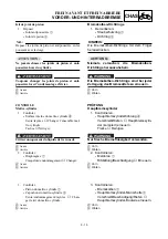 Preview for 457 page of Yamaha 2001 YZ426F/LC Owner'S Service Manual