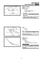 Preview for 508 page of Yamaha 2001 YZ426F/LC Owner'S Service Manual