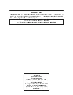 Preview for 3 page of Yamaha 2001 YZF-R6 Service Manual