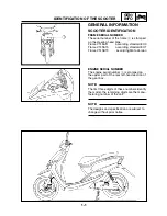 Preview for 9 page of Yamaha 2002 YB50 Service Manual