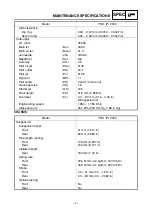 Preview for 13 page of Yamaha 2002 YFA1 Supplementary Service Manual