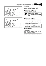 Preview for 23 page of Yamaha 2002 YFA1 Supplementary Service Manual