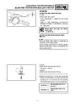 Preview for 19 page of Yamaha 2002 YFM350X Supplemental Service Manual