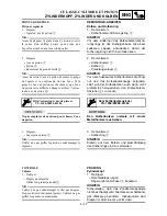 Preview for 229 page of Yamaha 2002 YZ85/LC Owner'S Service Manual