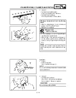 Preview for 230 page of Yamaha 2002 YZ85/LC Owner'S Service Manual