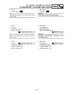 Preview for 245 page of Yamaha 2002 YZ85/LC Owner'S Service Manual