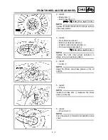 Preview for 336 page of Yamaha 2002 YZ85/LC Owner'S Service Manual