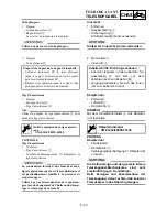 Preview for 383 page of Yamaha 2002 YZ85/LC Owner'S Service Manual