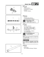 Preview for 384 page of Yamaha 2002 YZ85/LC Owner'S Service Manual