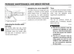 Preview for 73 page of Yamaha 2002 YZF-R6P Owner'S Manual