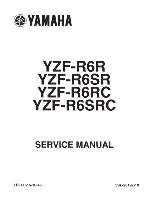 Yamaha 2002 YZF-R6R Service Manual preview