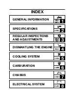 Предварительный просмотр 6 страницы Yamaha 2003 TZR50 Service Manual