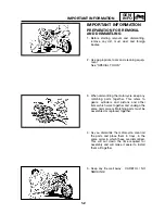 Предварительный просмотр 10 страницы Yamaha 2003 TZR50 Service Manual