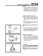 Предварительный просмотр 11 страницы Yamaha 2003 TZR50 Service Manual