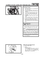 Предварительный просмотр 63 страницы Yamaha 2003 TZR50 Service Manual