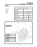 Предварительный просмотр 147 страницы Yamaha 2003 TZR50 Service Manual