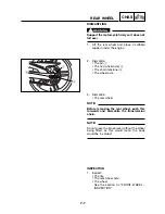 Предварительный просмотр 153 страницы Yamaha 2003 TZR50 Service Manual