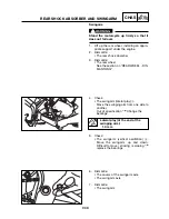 Предварительный просмотр 189 страницы Yamaha 2003 TZR50 Service Manual