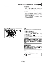 Preview for 289 page of Yamaha 2003 YFZ450S Service Manual