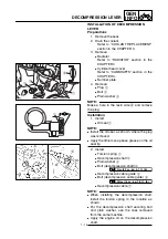 Preview for 56 page of Yamaha 2003 YZ450F Owner'S Service Manual