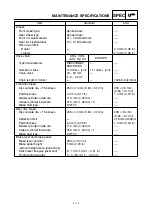 Preview for 93 page of Yamaha 2003 YZ450F Owner'S Service Manual