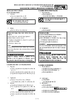 Preview for 171 page of Yamaha 2003 YZ450F Owner'S Service Manual