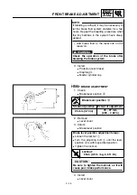 Preview for 202 page of Yamaha 2003 YZ450F Owner'S Service Manual