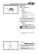 Preview for 242 page of Yamaha 2003 YZ450F Owner'S Service Manual