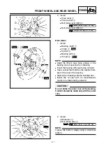 Preview for 454 page of Yamaha 2003 YZ450F Owner'S Service Manual