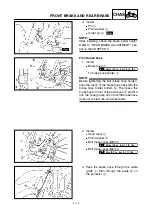 Preview for 484 page of Yamaha 2003 YZ450F Owner'S Service Manual