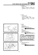 Preview for 490 page of Yamaha 2003 YZ450F Owner'S Service Manual