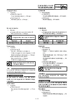 Preview for 501 page of Yamaha 2003 YZ450F Owner'S Service Manual