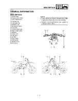 Предварительный просмотр 26 страницы Yamaha 2003 YZ85/LC Owner'S Service Manual