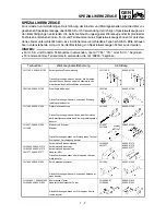 Предварительный просмотр 42 страницы Yamaha 2003 YZ85/LC Owner'S Service Manual