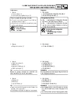 Предварительный просмотр 221 страницы Yamaha 2003 YZ85/LC Owner'S Service Manual