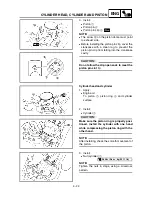 Предварительный просмотр 244 страницы Yamaha 2003 YZ85/LC Owner'S Service Manual