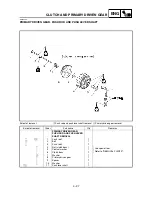 Предварительный просмотр 250 страницы Yamaha 2003 YZ85/LC Owner'S Service Manual