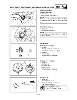 Предварительный просмотр 266 страницы Yamaha 2003 YZ85/LC Owner'S Service Manual