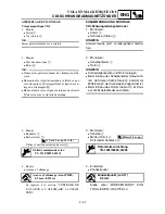 Предварительный просмотр 291 страницы Yamaha 2003 YZ85/LC Owner'S Service Manual