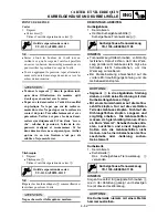 Предварительный просмотр 305 страницы Yamaha 2003 YZ85/LC Owner'S Service Manual