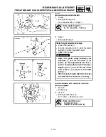 Предварительный просмотр 156 страницы Yamaha 2003 yz85 Owner'S Service Manual